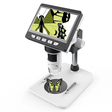 1000x Digital Microscope: With 4.3in Screen, LED Lighting, 1080p @ 30fps Video from NSE Imports #2.